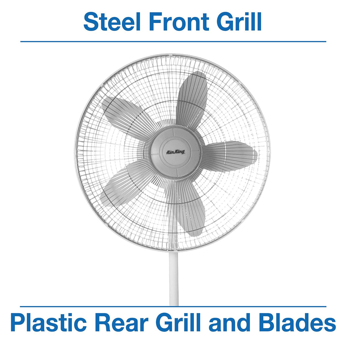 18-Inch 3-Speed Oscillating Pedestal Fan I166397