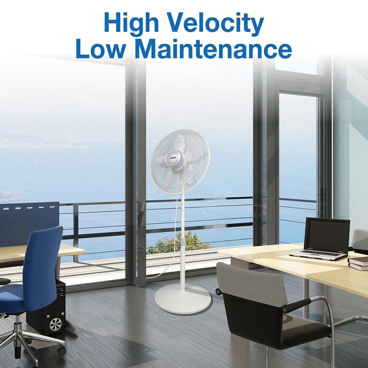 18-Inch 3-Speed Oscillating Pedestal Fan I166397
