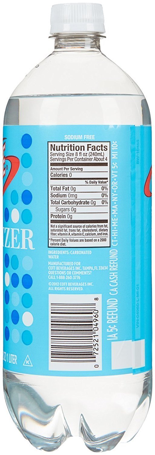 Vintage Seltzer Water 33.8 fl oz 6-Pack Q4173