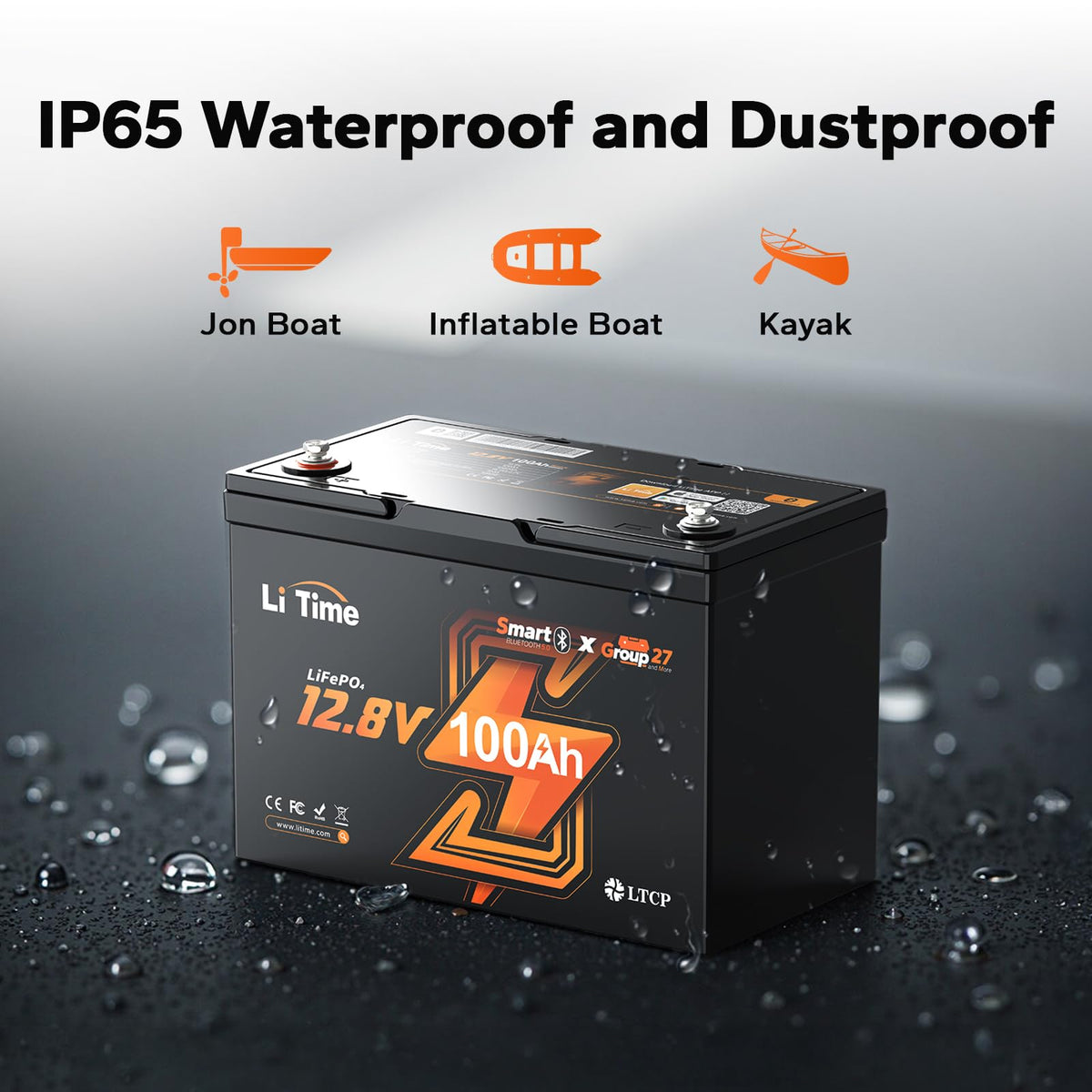 12V 100Ah LiFePO4 Battery N14600