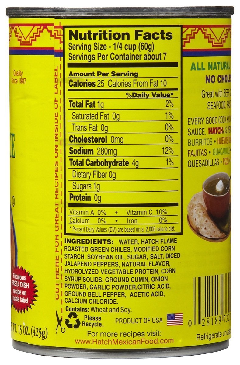 Green Chile Enchilada Sauce Medium 15 oz V338052