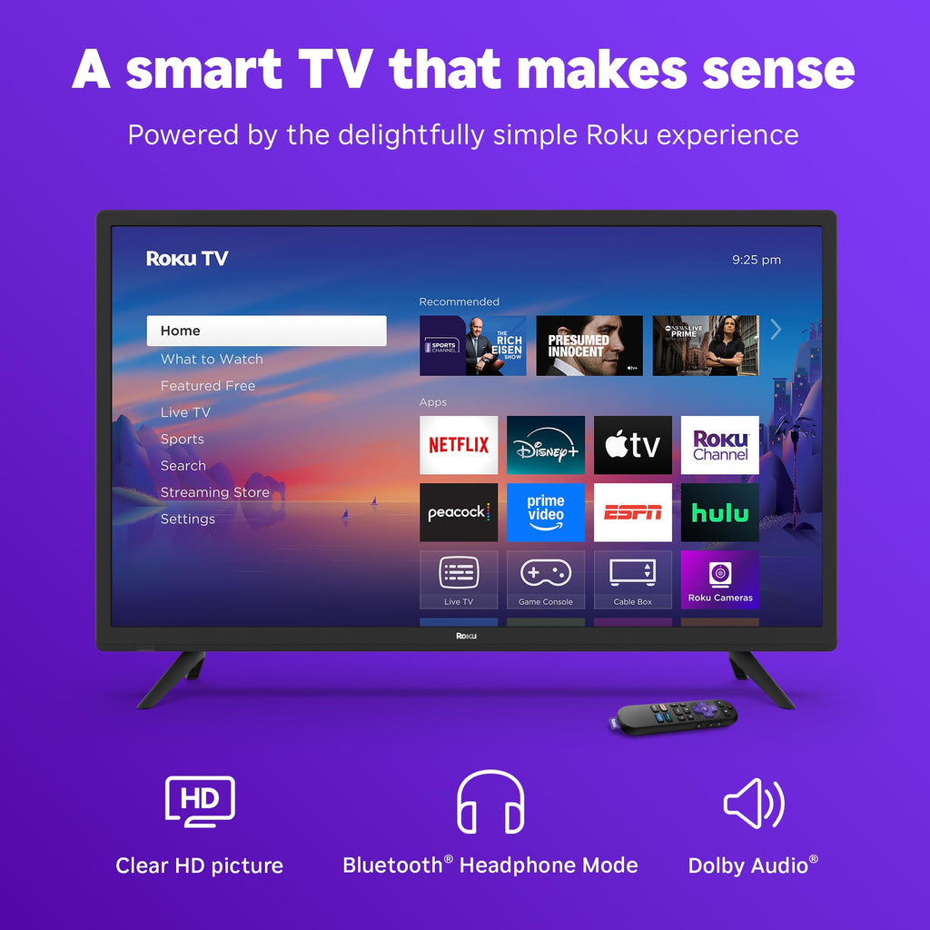 32-Inch 720p HD LED Smart TV F498109