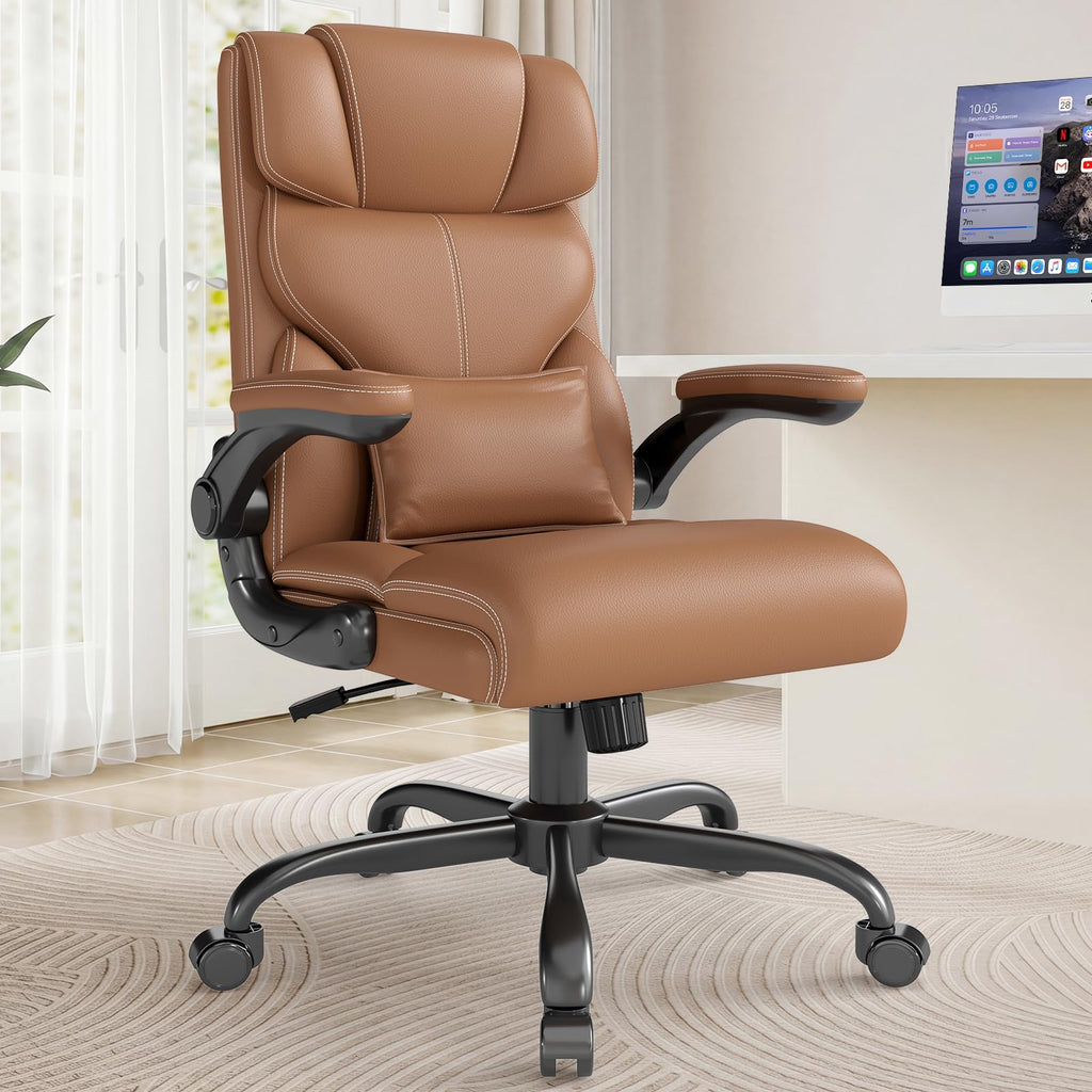 Ergonomic Office Chair with Flip-up Armrests D882