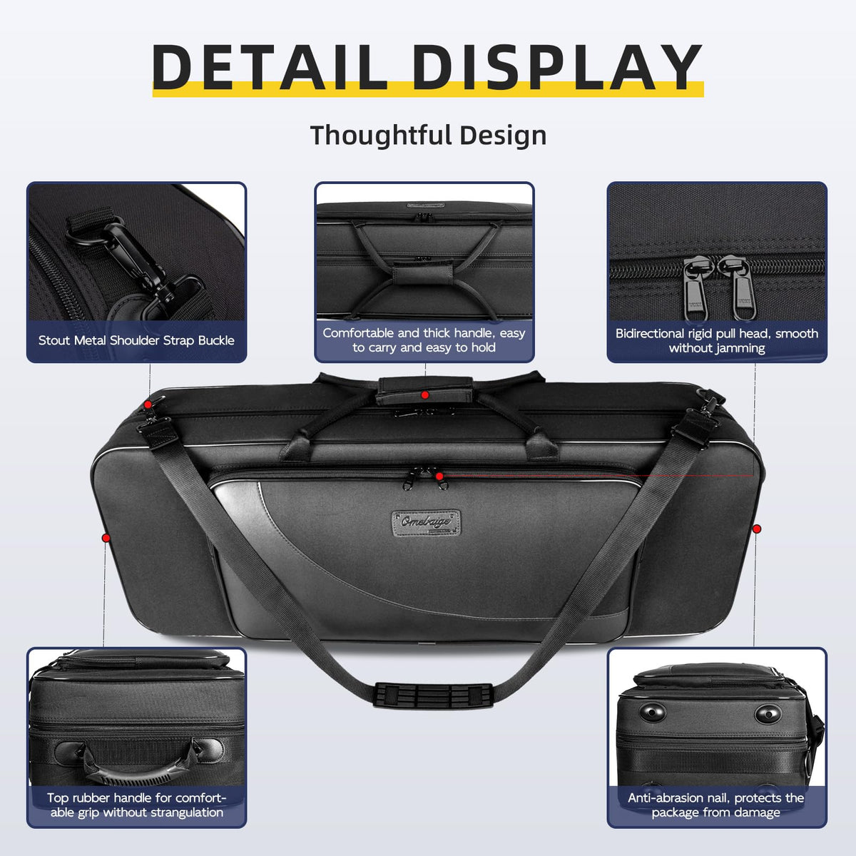 Lightweight Alto Saxophone Case Q800