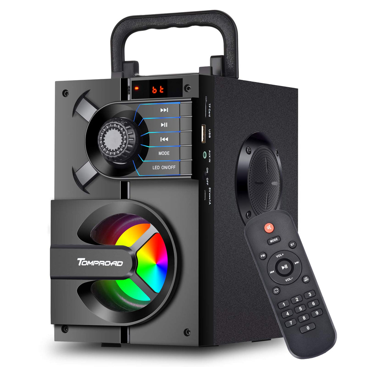 Portable Bluetooth Speaker with Subwoofer X77825