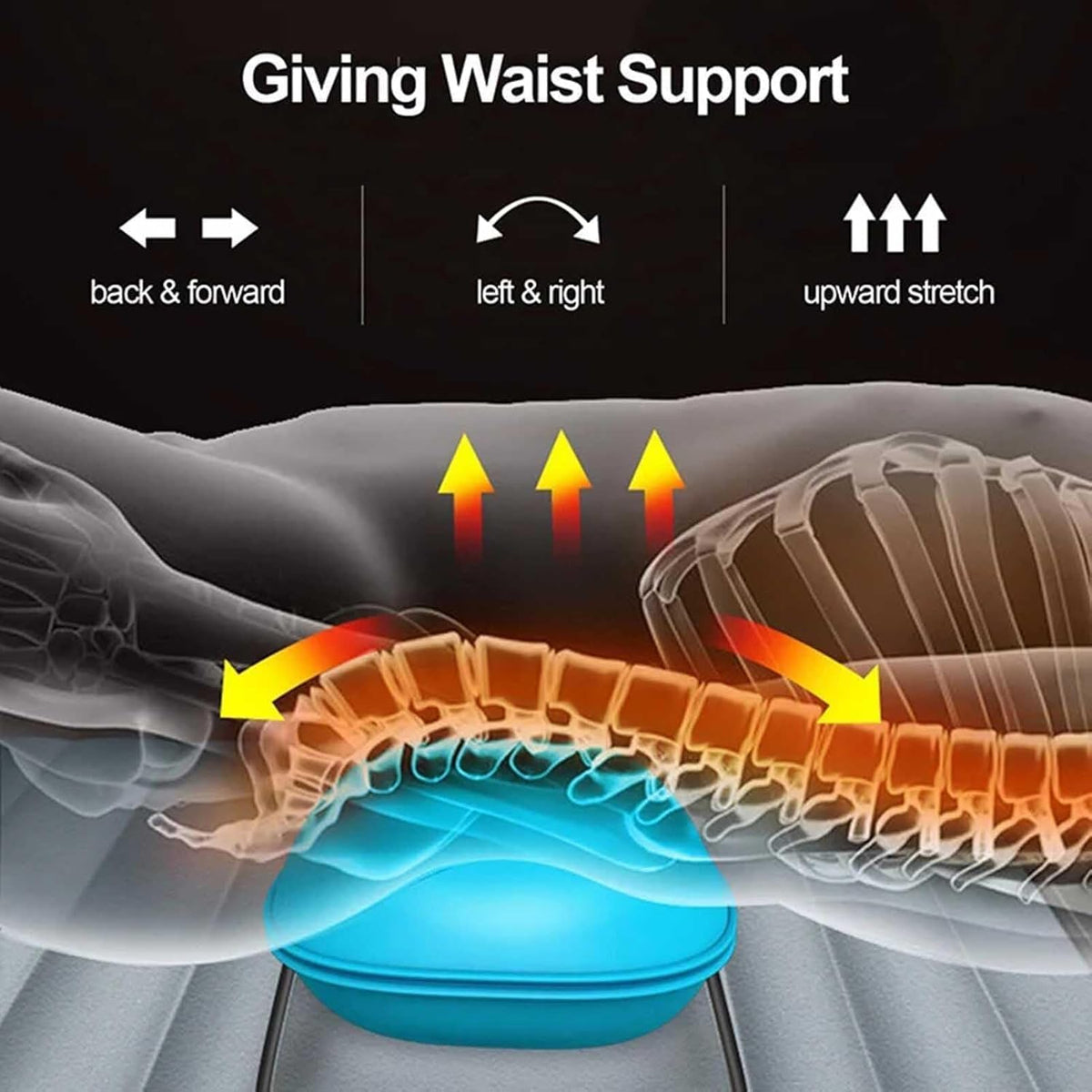 Full Body Massage Mat with Heat Kneading & Vibration U253