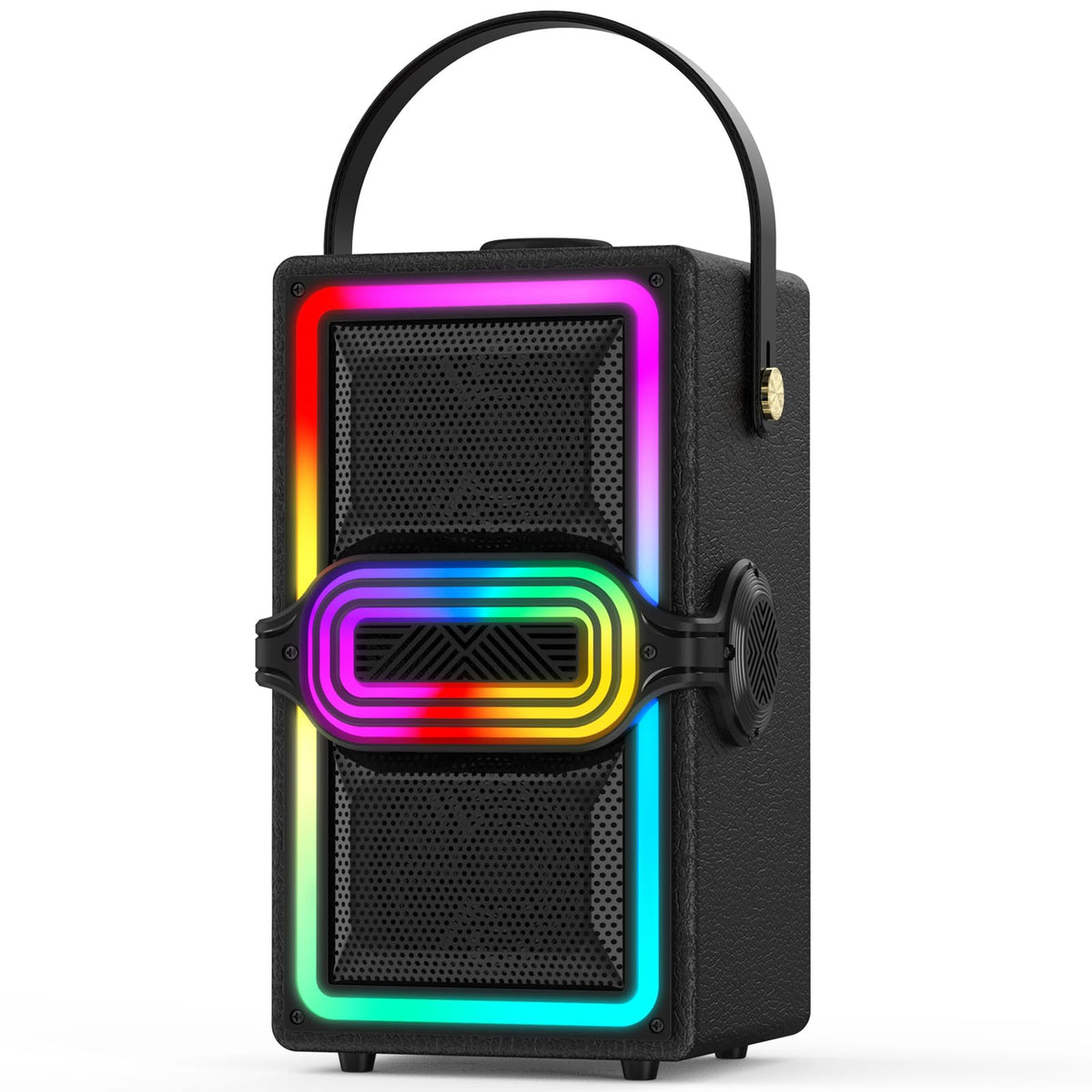 Bluetooth Speaker, 120W Peak Power Portable Wireless (Black) W3927