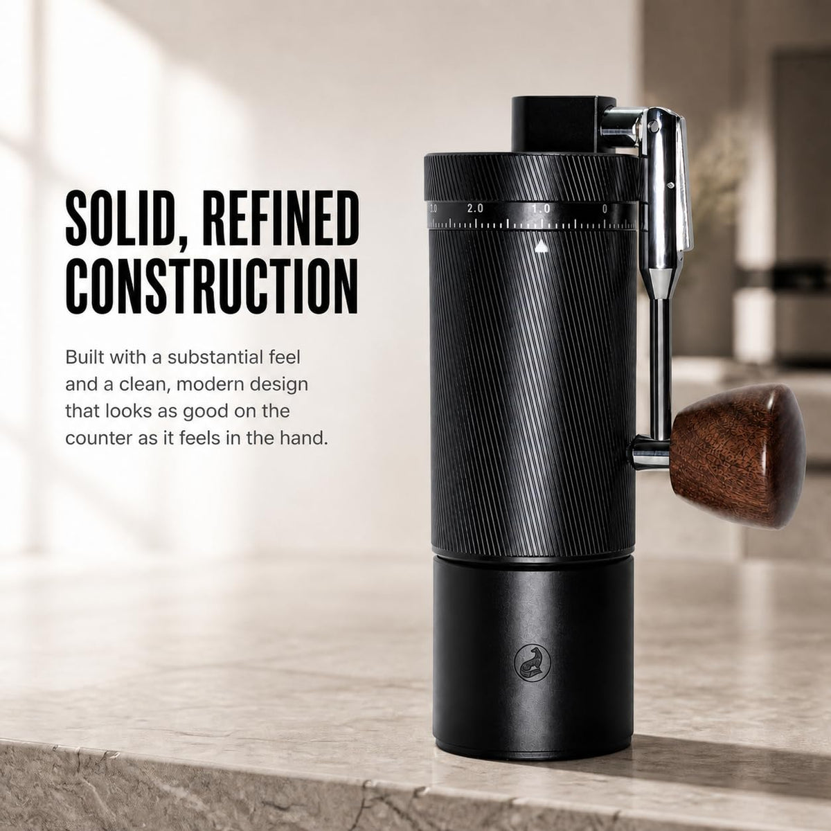 Manual Coffee Grinder Stainless Steel Burr R705845