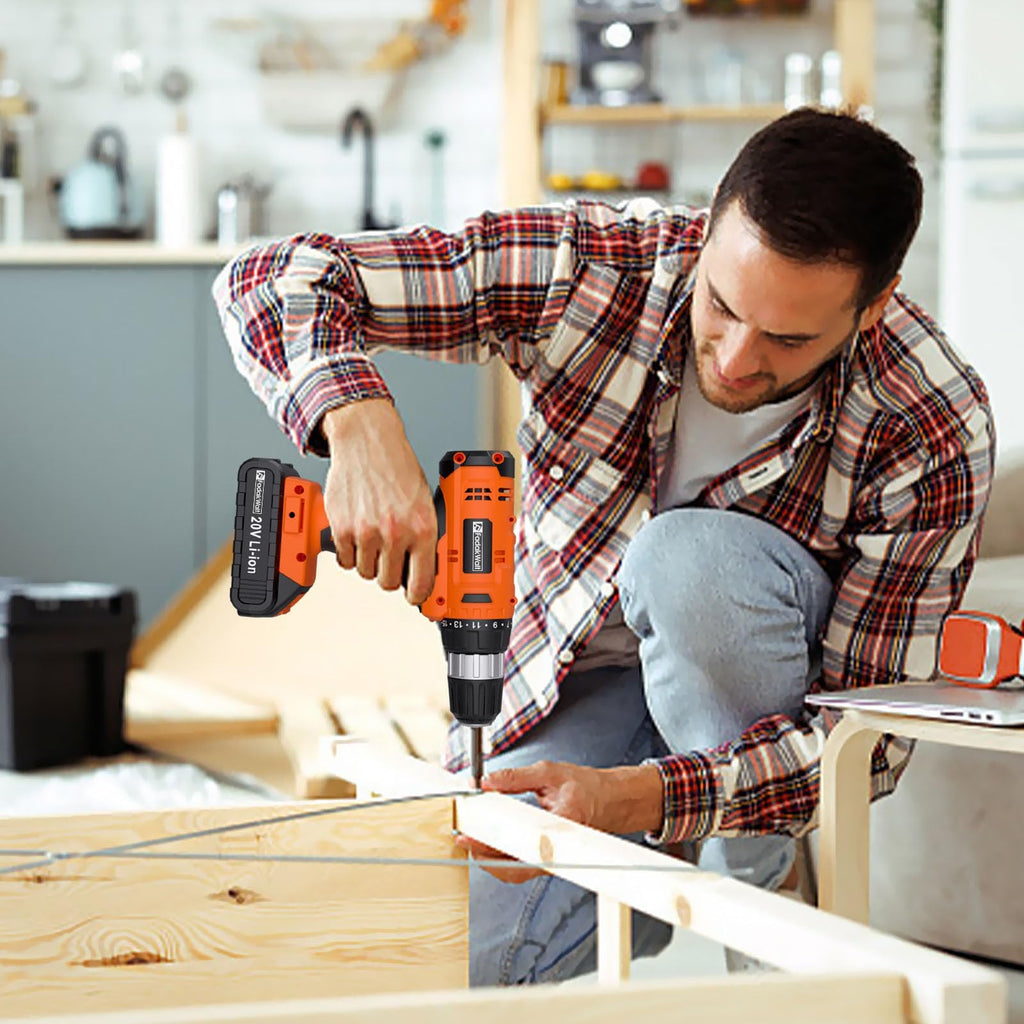 Cordless Drill Set 20V with Battery And Charger F729