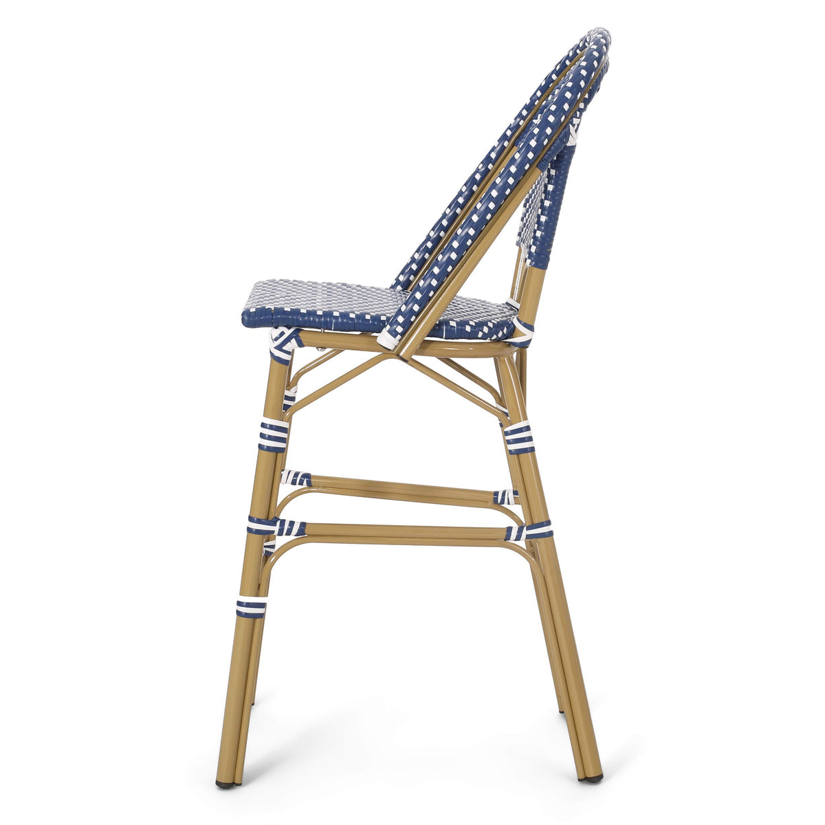 29.5" PE Rattan Bar Stool Set of 2 Q5866