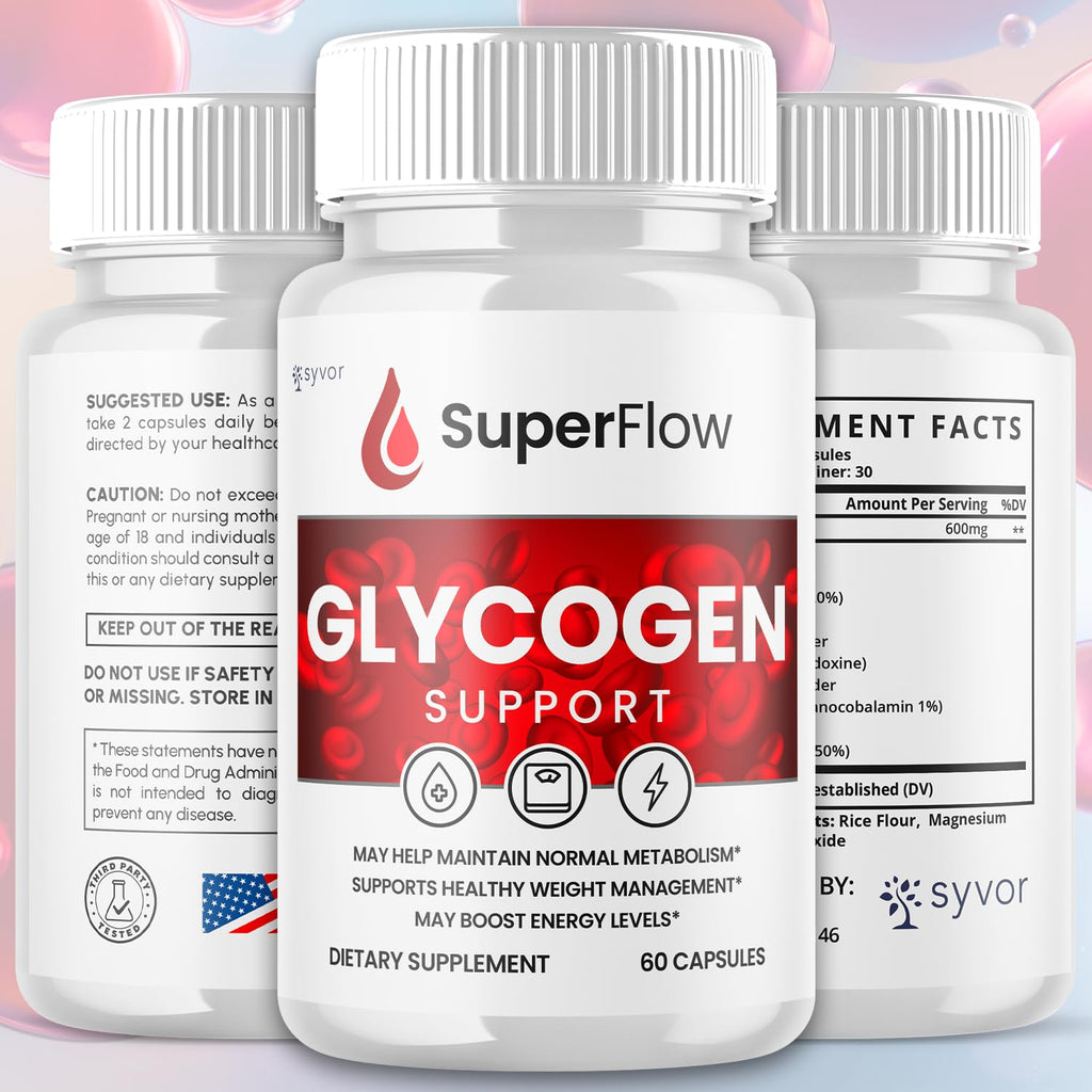 Glycogen Support Supplement Formula 180 Capsules G36408