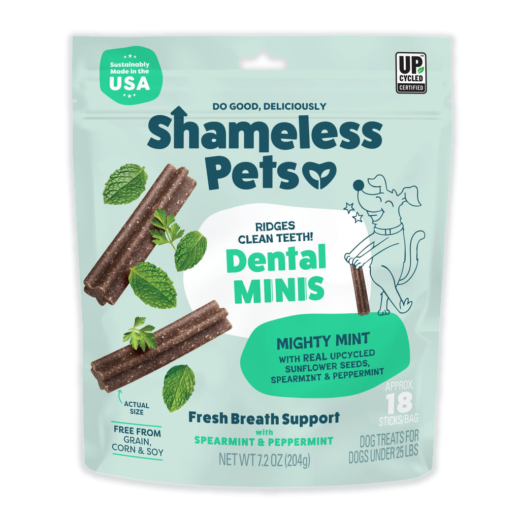 Mighty Mint Dental Chews for Dogs 18ct U65542