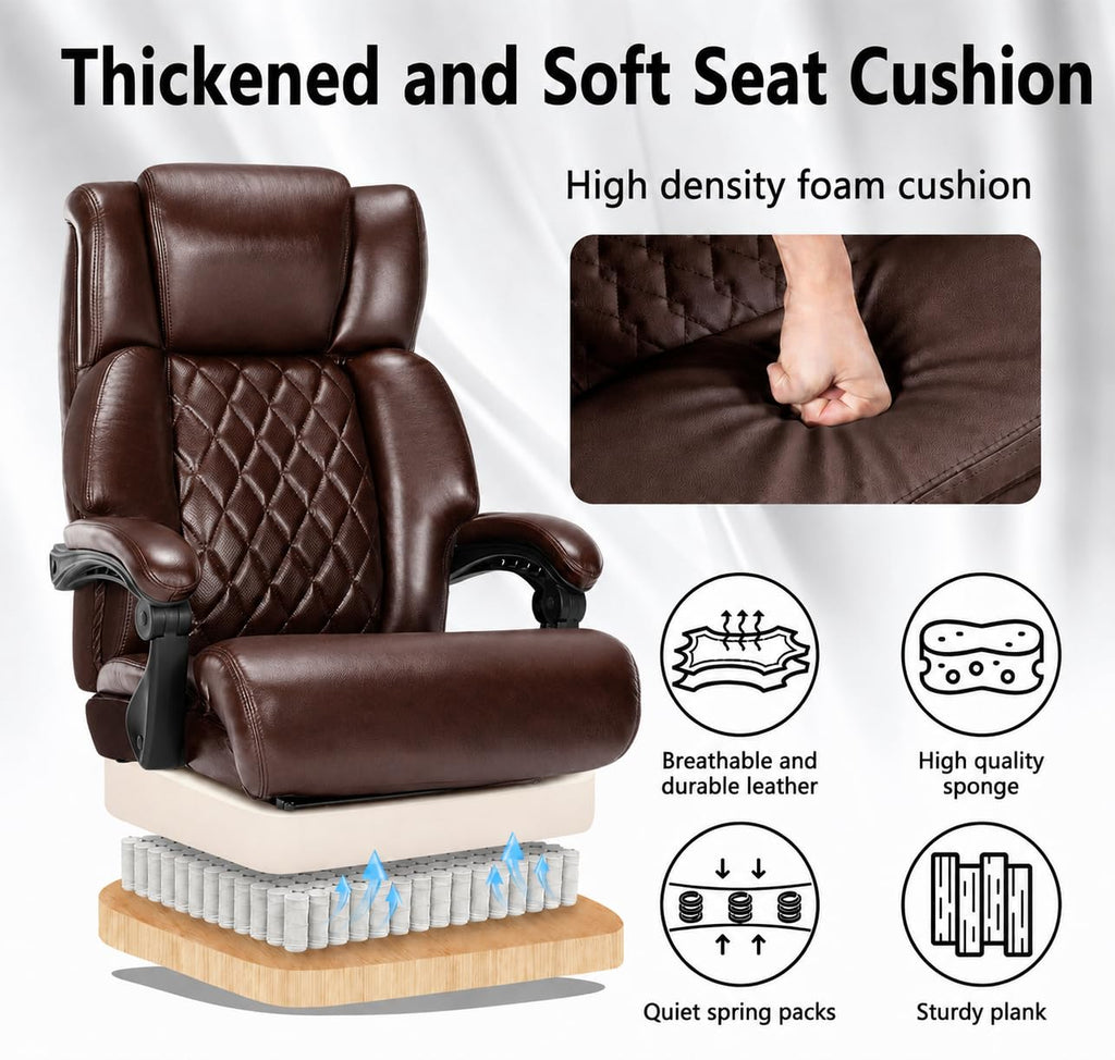 Big and Tall Office Chair with Footrest N696192