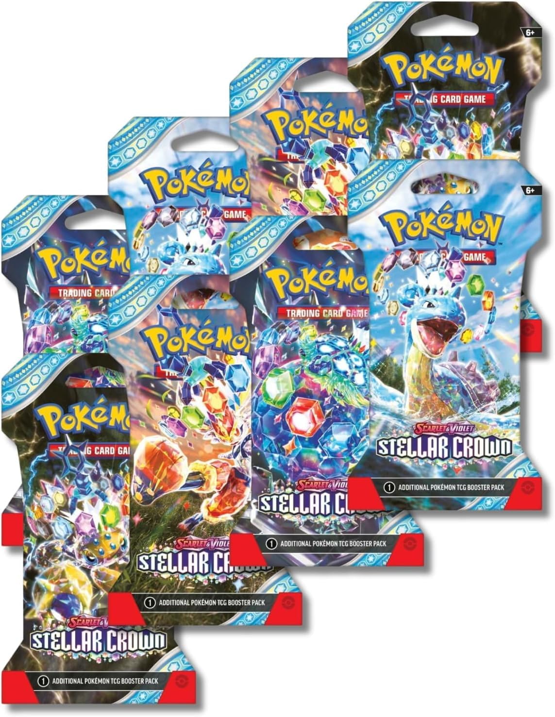 Pokemon TCG 8 Boosters Packs (80 Cards) Q56102