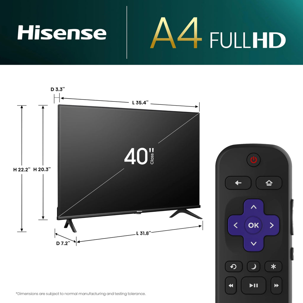 40-Inch FHD 1080p Smart Roku TV G34407