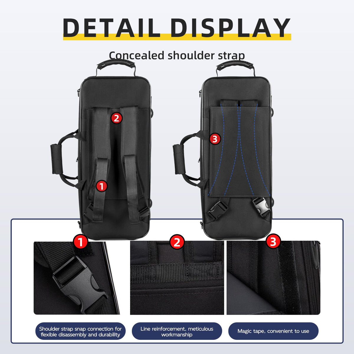 Lightweight Alto Saxophone Case Q800