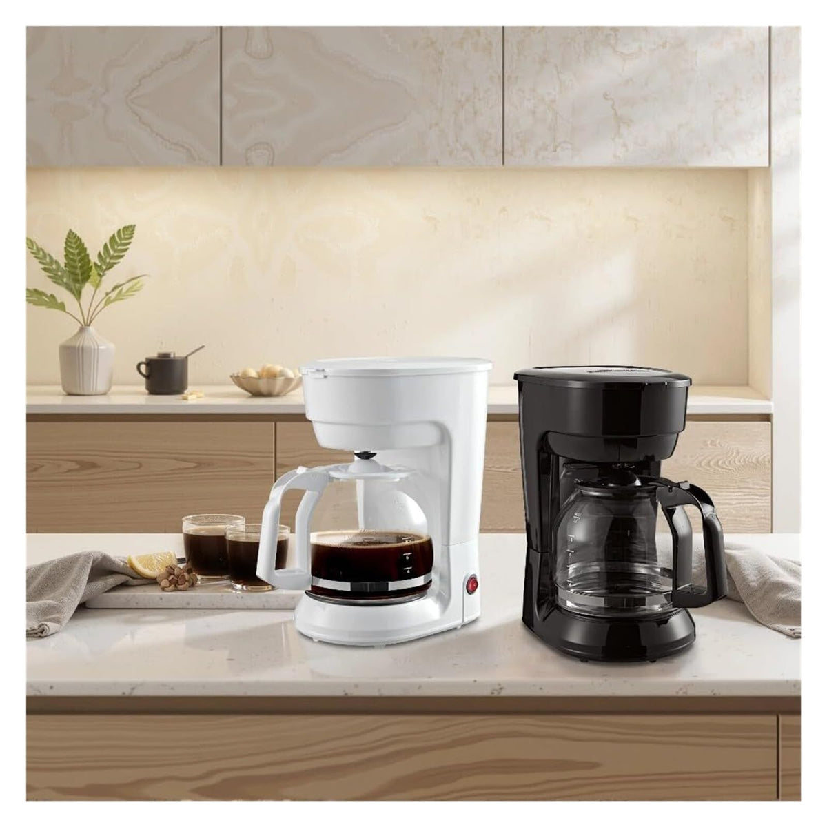 12-Cup Coffee Maker with Reusable Filter V65190