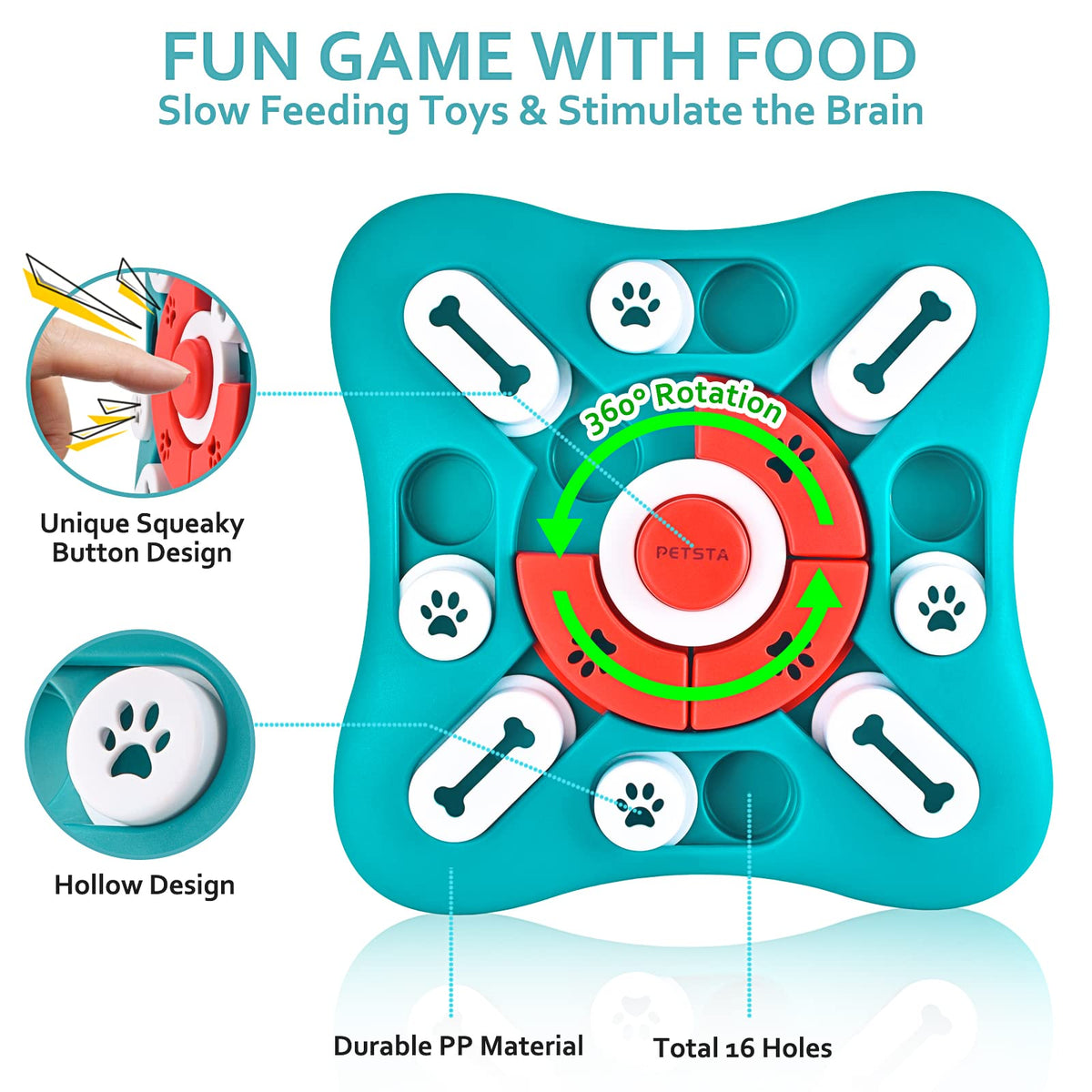 Dog Puzzle Treat Dispensing Toys Z3170