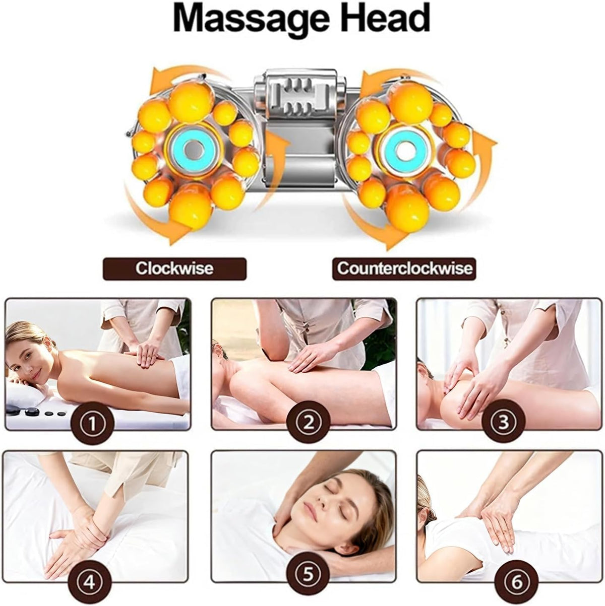 Full Body Massage Mat with Heat Kneading & Vibration U253