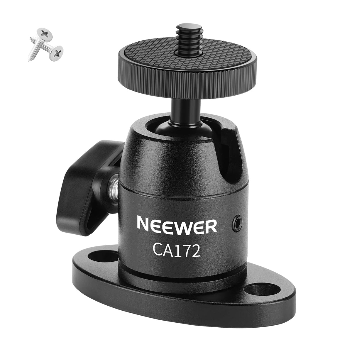 Webcam Wall Ceiling Mount Bracket, Aluminum Alloy Mini Ball Head V992