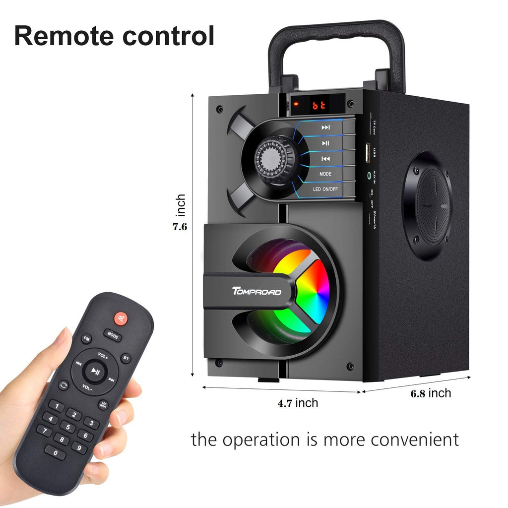 Portable Bluetooth Speaker with Subwoofer X77825