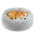 Round Fluffy Washable Anti-Anxiety Dog and Cat Bed D42156