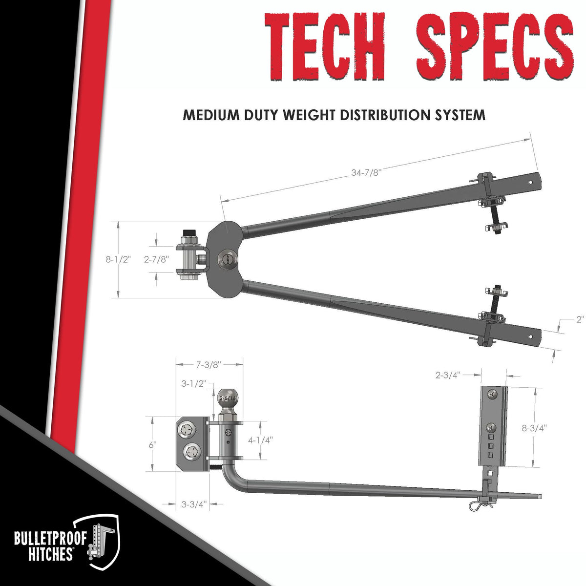 Medium Duty Weight Distribution System J612