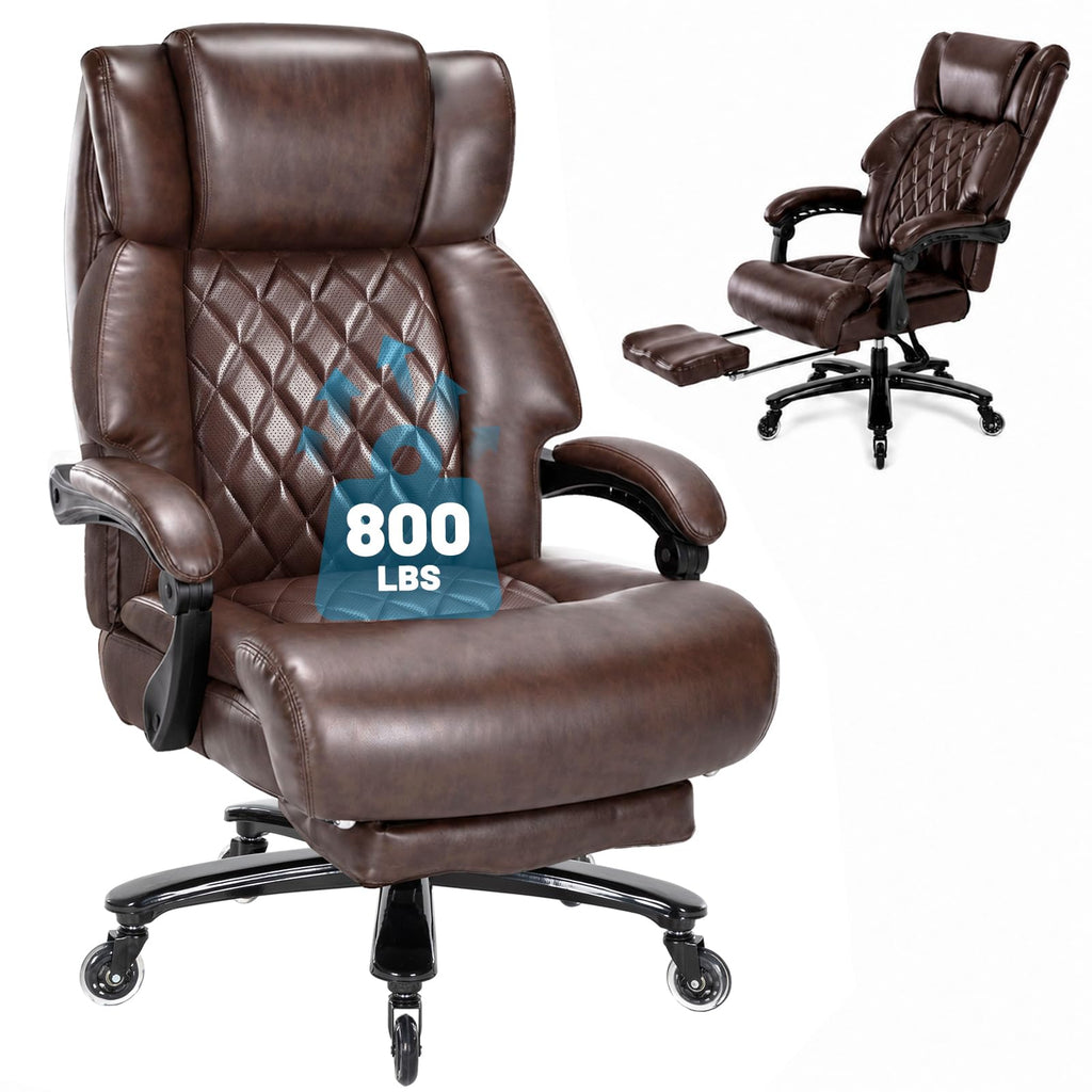 Big and Tall Office Chair with Footrest N696192