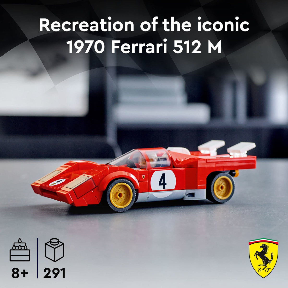 Red Race Car Building Set with Racing Driver Minifigure G727908