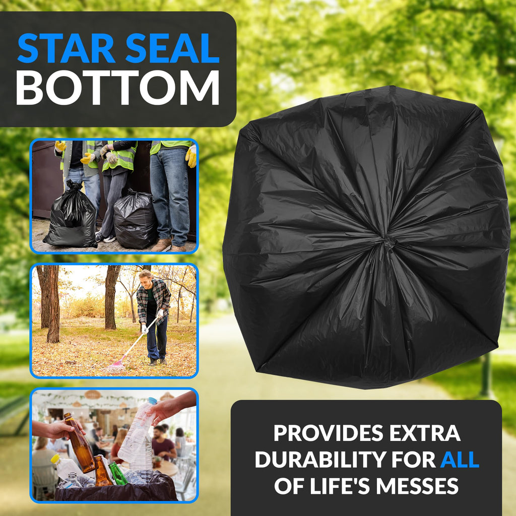 65 Gallon Heavy Duty Trash Bags O599074