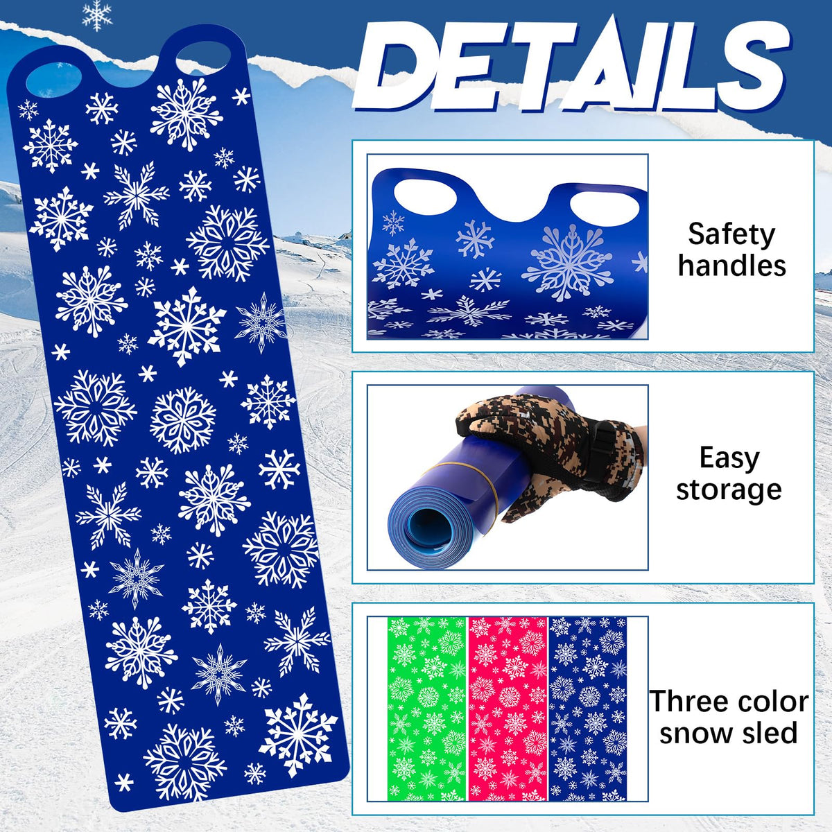 54" Snow Sled C265