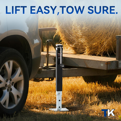 15" Lift Heavy Duty Weld On Trailer Jack M4130