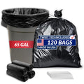 65 Gallon Heavy Duty Trash Bags O599074