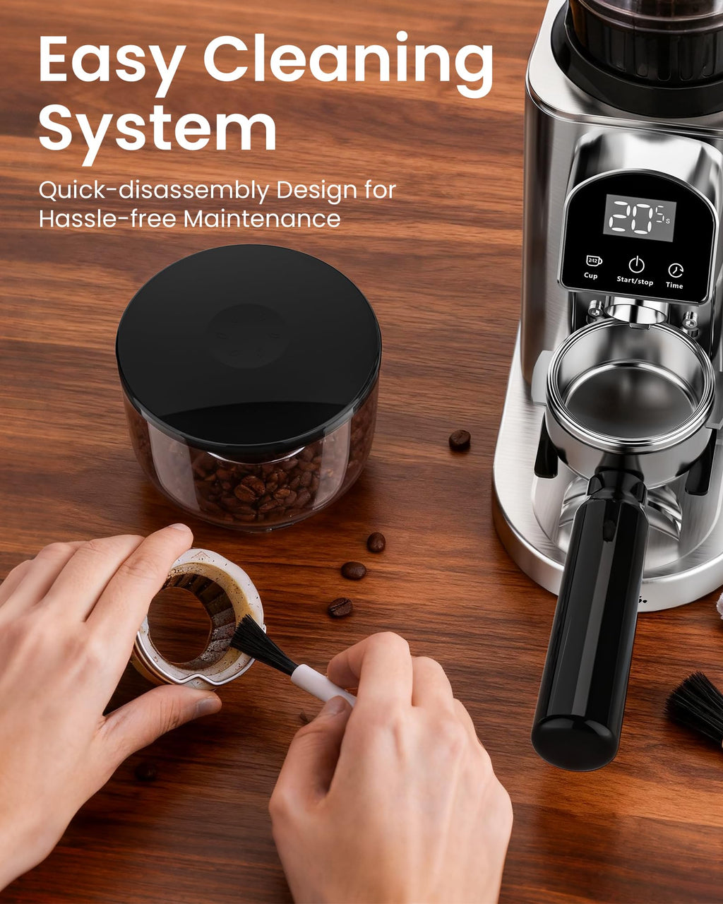 Electric Conical Burr Coffee Grinder E15693