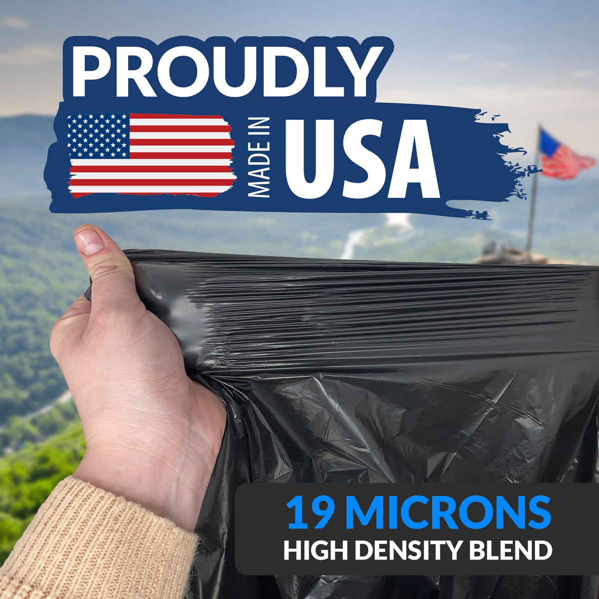 65 Gallon Heavy Duty Trash Bags O599074