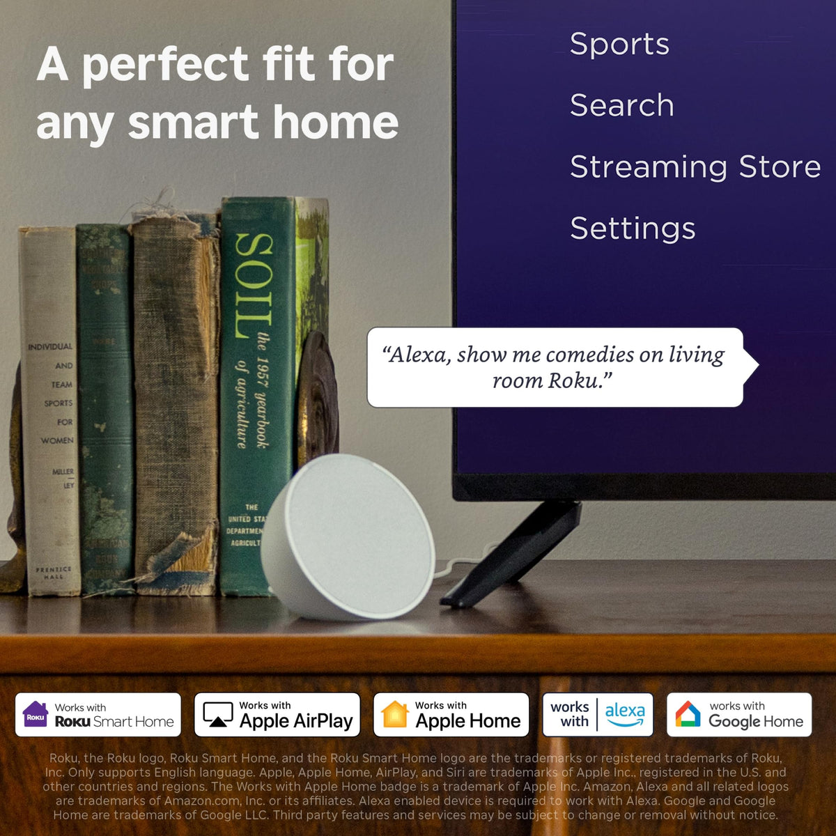 32-Inch 720p HD LED Smart TV F498109