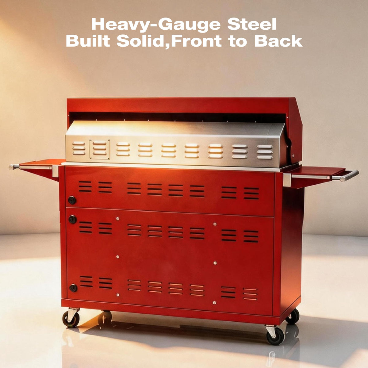 49" 304 Stainless Steel Gas Grill 4 Burner 99,000 BTU B612632