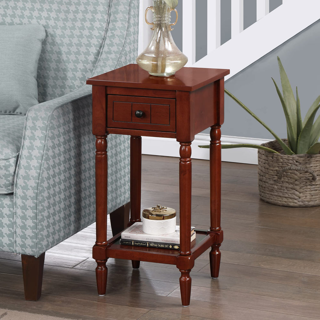 1 Drawer Accent End Table with Storage Drawer and Shelf P20758