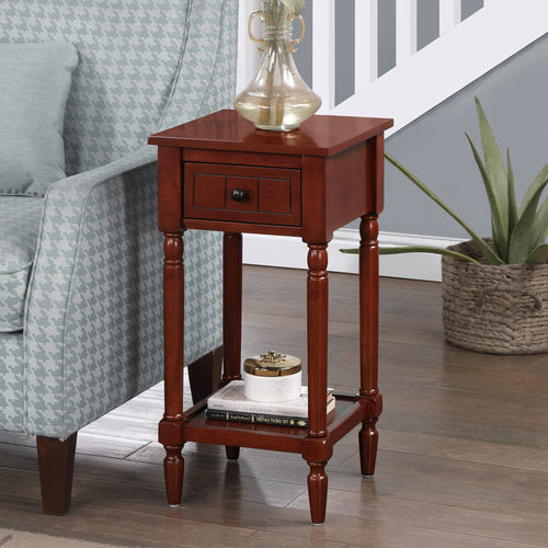 1 Drawer Accent End Table with Storage Drawer and Shelf P20758