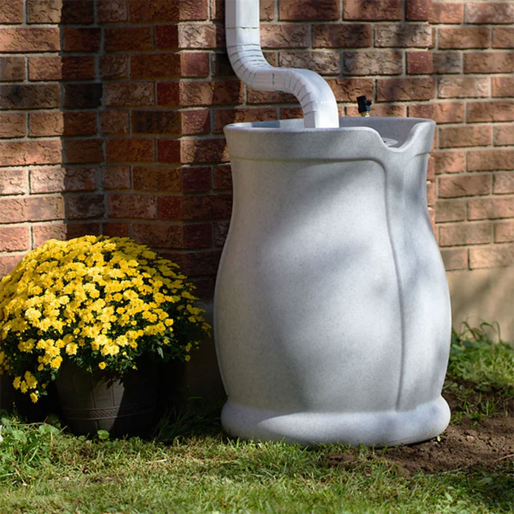 45 Gallon Light Granite Rain Barrel N8999