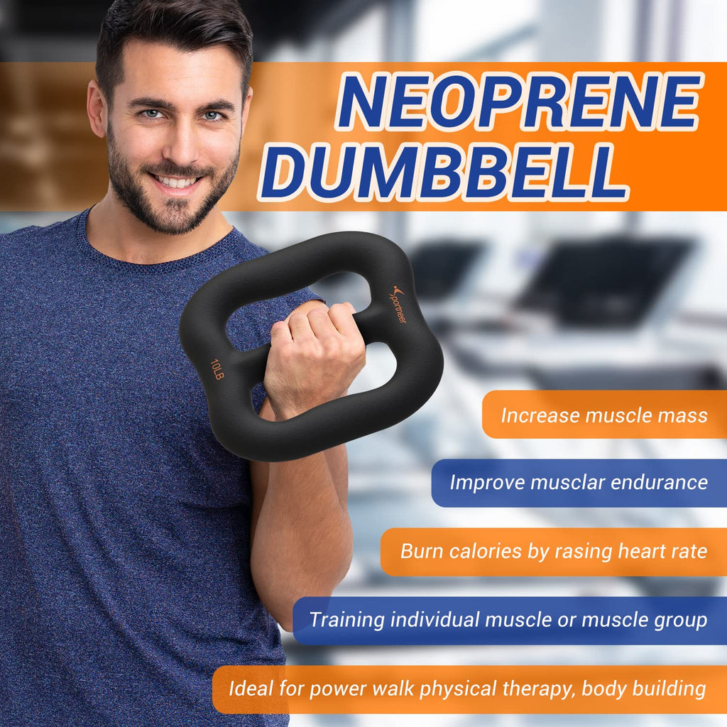 10 lbs Ring-Shaped Dumbbell K3906