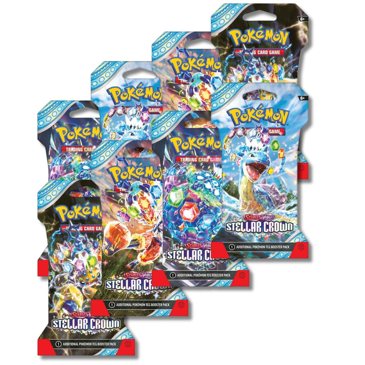 Pokemon TCG 8 Boosters Packs (80 Cards) Q56102