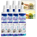 Quick-Dry Smudge-Proof Clear Matte Fixative Spray (7PCS) S812
