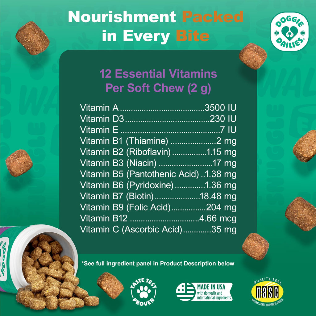 Peanut Butter Multivitamin Soft Chews 225 Count N1371