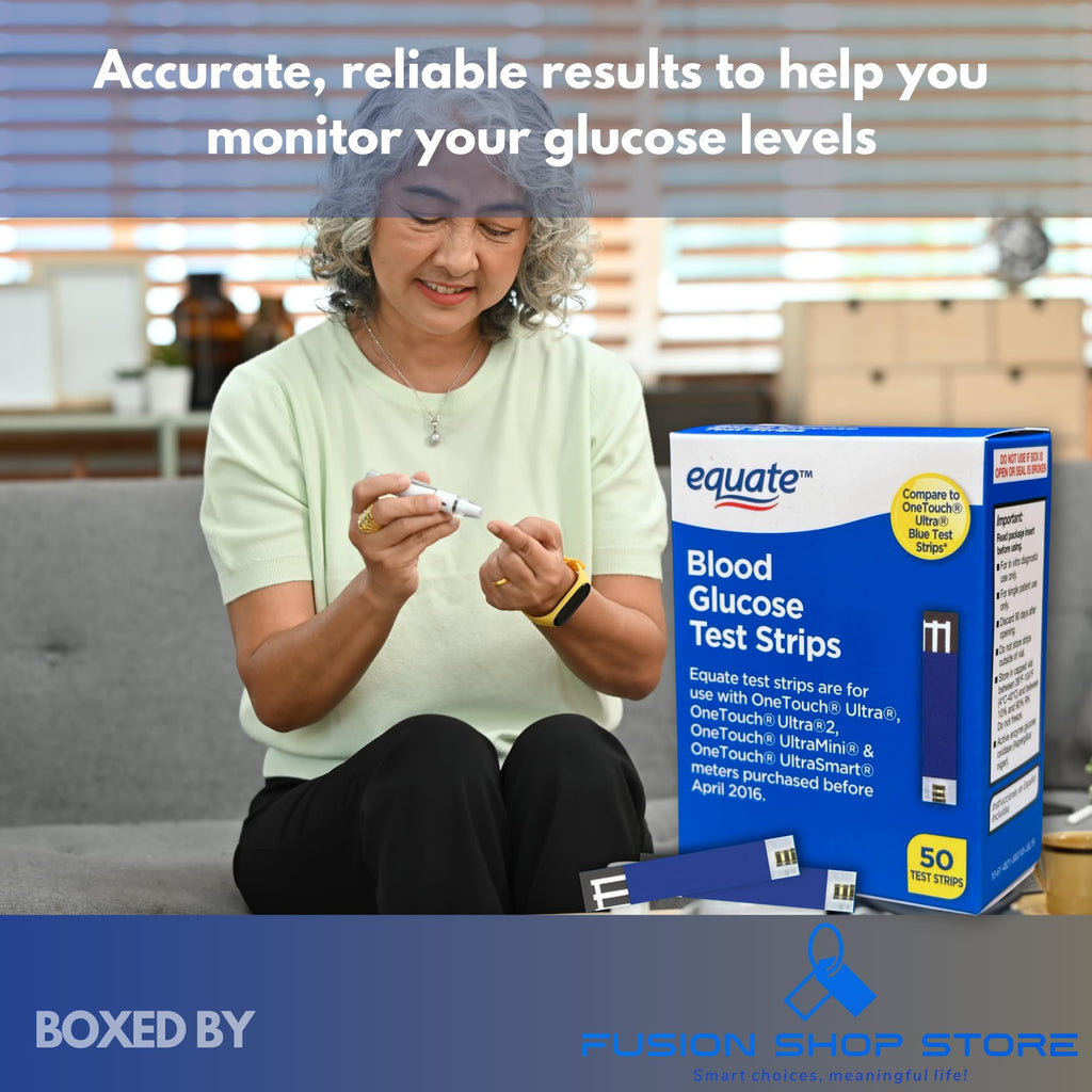 Blood Sugar Test Strips 50ct W39916