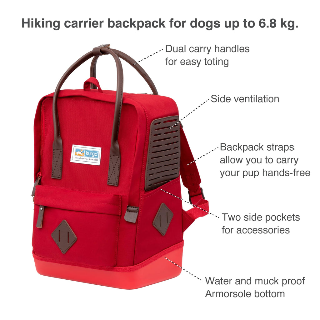 Red Carrier Backpack W939363