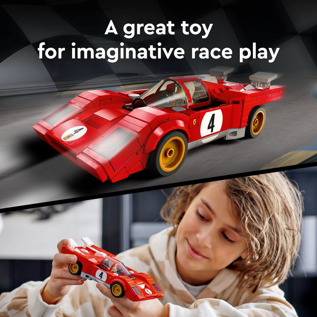 Red Race Car Building Set with Racing Driver Minifigure G727908
