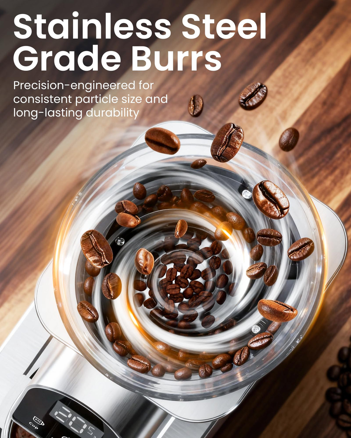 Electric Conical Burr Coffee Grinder E15693
