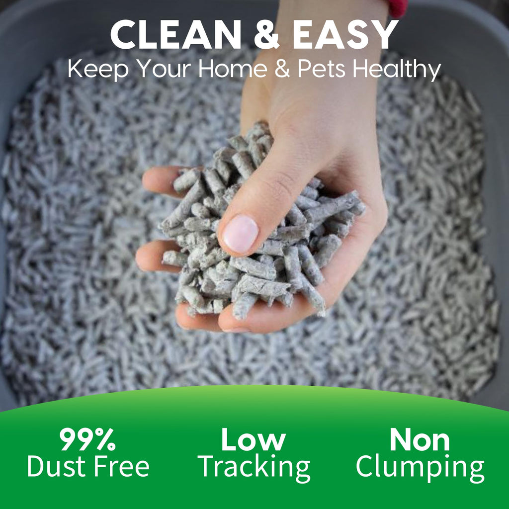 Paper Non-Clumping Cat Litter 12 Pound C7691