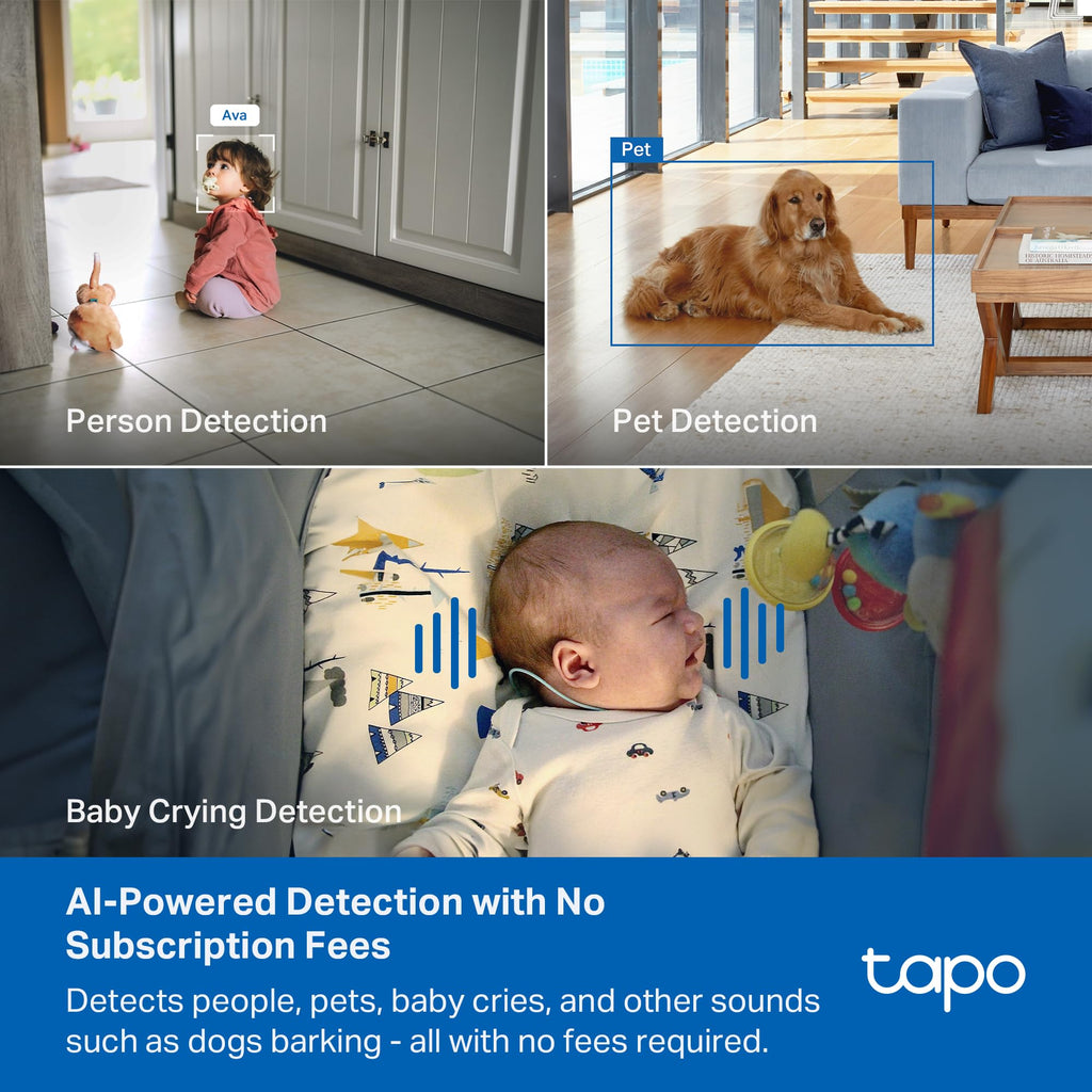 4K Indoor Pan/Tilt Wired Security Camera X1698